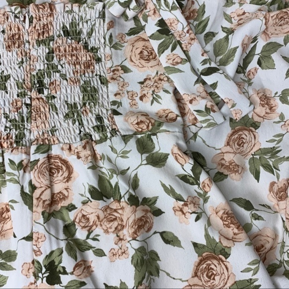 O.P.T. Rose Floral Midi dress, size M, NWT - Picture 4 of 6